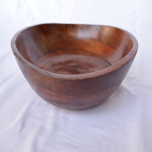 Vente chaude 100% Bois Écologique Bol De Service Jetable Bol En Bois Poli De Haute Qualité pour Hôtels Restaurants Durable - Product Image 1