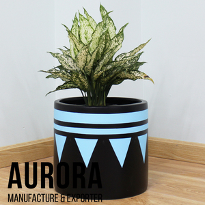 Vases en fibrociment écologiques décoratifs en gros pour la maison et le jardin avec finition peinte directement du Vietnam - Product Image 5