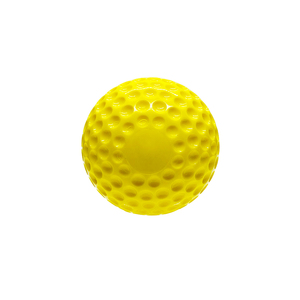 Venta caliente Máquina de lanzamiento profesional Hurling Dimple Ball Yellow Practice Softball Cork Pakistán - Product Image 5