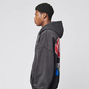 Ropa de algodón barata para hombre, ropa de calle, sudaderas con capucha de lana, la mejor calidad, nueva llegada, Unisex, sudaderas con capucha con cremallera - Product Image 4