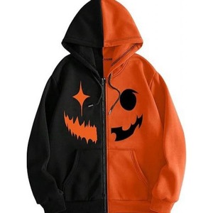 Dropshipping Proveedores de ropa personalizada High Street Cardigan Little Devil 3D Chaqueta con capucha y cremallera Sudadera de invierno - Product Image 6