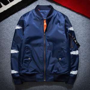 Chaqueta de bombardero de diseño personalizado de alta calidad de demanda para hombres Precio de venta Chaqueta de bombardero para hombres Precio barato Chaquetas de bombardero para hombres - Product Image 4