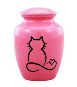 Urnas de cremación para mascotas de latón de Venta caliente Urnas funerarias para cenizas de gatos y perros Urnas de entierro hechas a mano - Product Image 1