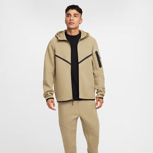 Full-<b>Zip</b> Streetwear <b>Hoodie</b> for Men Wind runner Windbreaker with Utility Sleeve <b>Pocket</b> - Product Image 6