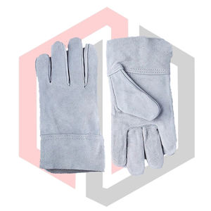 ถุงมือหนังวัวสำหรับงานดับเพลิง ทนความร้อน คุณภาพสูง ทนทานต่อการฉีกขาด ผิวสัมผัสแบบเกรน ขายดี - Product Image 5