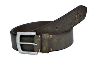 Pantalón de cuero genuino de grano completo cinturón de cintura niños hombres mujeres niñas Unisex hebilla de alta calidad Reversible logotipo personalizado aleación - Product Image 6