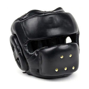 Protector de cabeza de cara completa Casco Protector de cabeza de boxeo Boxeo tailandés MMA Protector Muay-Thai Artes marciales Protectores de cabeza - Product Image 1