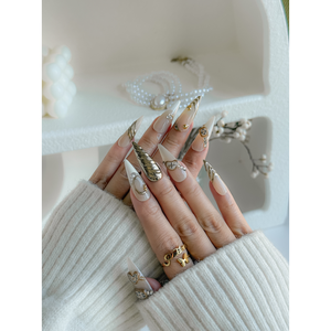 Uñas Postizas de Estilo Clásico, Elegantes y Duraderas - Product Image 2