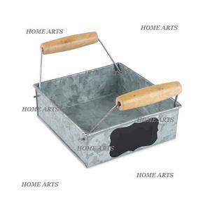 Porte-serviettes galvanisé tendance, forme carrée, taille personnalisée, porte-serviettes pour fournisseur en gros - Product Image 2