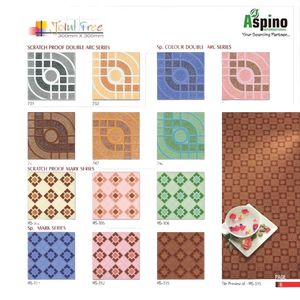 Baldosas de cerámica esmaltada con acabado moderno rústico de la mejor calidad para uso en exteriores, fabricante exportador de la India, casa al por mayor - Product Image 4