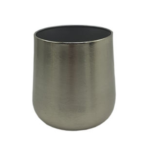 Decoración de mesa para sala de estar, florero de diseñador de Metal Chapado en plata, florero para decoración de suelo y pared - Product Image 2