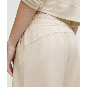 กางเกงขาสั้นของผู้หญิงผ้าฝ้าย100% ขนแกะสีทึบกางเกงขาสั้นลำลองใส่ได้ทุกวันสำหรับฤดูร้อนพิมพ์โลโก้ได้ตามต้องการ - Product Image 5