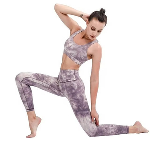 Hexo Enterprises Ensemble de débardeurs de gym avec logo personnalisé pour femmes, ensemble de yoga 2 pièces respirant et de sport grande taille - Product Image 1