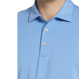 เสื้อเชิ้ตผู้ชายแบบใหม่ ผ้าถัก 92% โพลีเอสเตอร์ 8% สแปนเด็กซ์ แขนสั้น ยืดได้ กันยับ ซักเครื่องได้ สกรีนโลโก้ได้ - Product Image 2