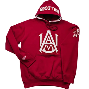 black with <b>orange</b> embroidery Color University logo Wear Sororities Pull overs <b>Hoodies</b> - Product Image 3