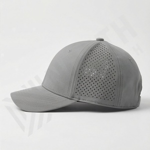 Casquette de baseball classique pour homme, nouvelle conception 2025, personnalisable, vente en gros, boucle métallique réglable, polyester et coton, style unisexe à 6 panneaux - Product Image 3