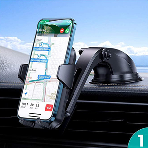 SmartClamp 360 ° di rotazione parabrezza cruscotto supporto universale vivavoce per auto portatile portatile cruscotto auto - Product Image 1