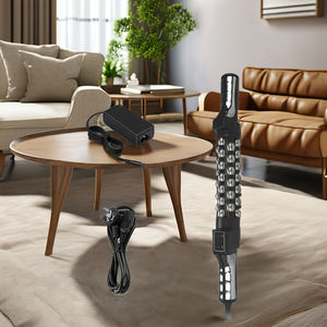 New ánh sáng màu đỏ sưởi ấm Cổ & Vai Massager 360 độ xoay bên trong hình cầu con lăn thoát bạch huyết & cơ bắp thư giãn - Product Image 5