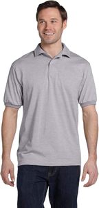 เสื้อถักพิมพ์ลายทรงโมเดิร์นสำหรับผู้ชาย ดีไซน์คลาสสิก น้ำหนักเบา ผลิตจากผ้าฝ้าย/ใยไผ่ แขนสั้น เหมาะสำหรับใส่ทำงานในฤดูร้อน - Product Image 3