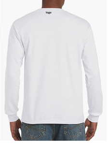 Camiseta clásica estándar para hombre, Camiseta 100% de algodón, entrega rápida, venta al por mayor - Product Image 2