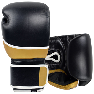 Gants de boxe professionnels personnalisés bon marché, Logo personnalisé d'usine de chine Offre Spéciale produit dans un noir, rouge et bleu chinois - Product Image 1