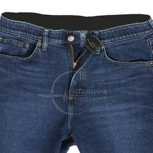Short en jean décontracté pour hommes avec design de logo personnalisé de vente chaude durable et avec motif solide - Product Image 2
