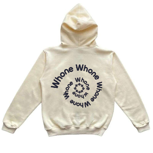 Sweat-shirt à capuche zippé surdimensionné unisexe personnalisé Fitness sweat-shirt en coton biologique épais pour hommes pour l'hiver - Product Image 4