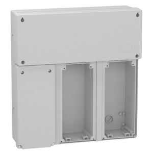 Base Modulare SCHNEIDER ELECTRIC 83923 Mureva PK con 3 Aperture 340x360 (L)315mm X (A)350mm X (P)70mm, Attrezzatura Elettrica - Product Image 1