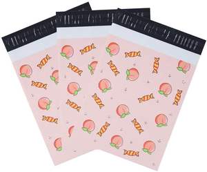 Sacs Polymailer 25x33cm Auto-adhésifs Imperméables Résistants aux Déchirures Durables 2.3M Design Pêche Bonbon Sucré - Product Image 5