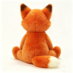 Customized Red Fox Plush Puppet <b>Toy</b> Cute <b>Stuffed</b> Animal Realistic Sitting <b>Soft</b> Fox Plush PP Cotton Filling 12cm for 5-7 Years - Product Image 4
