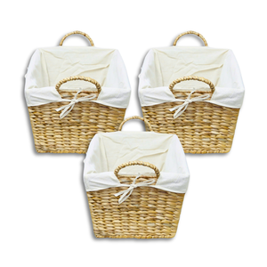 BEST SELLING <b>Green</b> & Gorgeous: Durable Water Hyacinth <b>Baskets</b> for All Uses Export From Vietnam - Product Image 1