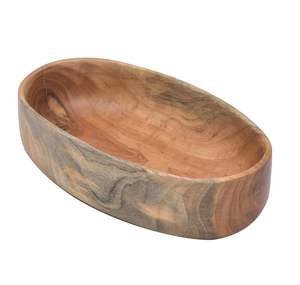 Kitchenware Home Decor Wooden <b>Salad</b> <b>Bowl</b> Dining Minimalist <b>Wood</b> <b>Bowl</b> Decorative Serving <b>Bowl</b> Party Decor Handmade - Product Image 2