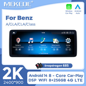 MEKEDE-<span class=keywords><strong>Autoradio</strong></span> Qualcomm pour Benz A/GLA/CLA/Class, lecteur vidéo à écran tactile Android, résolution 668 680 685 2400*900 - Product Image 3