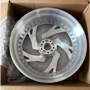 RCSR 2 pièces, roues en aluminium brossé forgé chromé à lèvre profonde, 20/22/24/26 pouces, pour <span class=keywords><strong>Chevrolet</strong></span> Impala Pontiac Oldsmobile Forgatos RUCC - Product Image 6