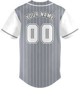 Camisetas de Béisbol para Adultos PUFFIN SPORT, Conjuntos de Uniformes Personalizados con Logotipo del Equipo y Número, 100% Poliéster Transpirable, Camiseta de Béisbol Estampada - Product Image 3