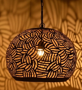 โคมไฟเหล็กโมร็อกโกหลายสีเคลือบทองได้รับการรับรองอุปกรณ์ไฟแก้วระดับพรีเมี่ยม - Product Image 1