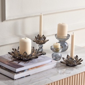 Magnifique bougeoir, élégant accent décoratif, centre de table élégant, ambiance romantique et festive pour la maison - Product Image 2