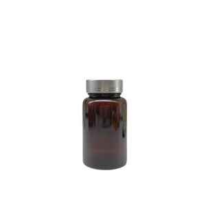 Wholesale 120CC Dark Brown PET <b>Bottle</b> 36mm-20g with Plastic Cap for <b>Pills</b> Made in Vietnam Manufactory Competitive Price - Product Image 2