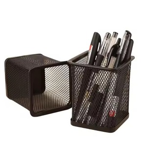 Acacia Wood <b>Pen</b> Storage <b>Holder</b> Pencil Organizer Stand Latest Design Desk Organizers Office Used - Product Image 4