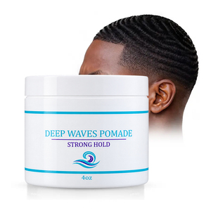Pommade Coiffante Homme Personnalisable Effet Vague Tenue Forte Légère pour Ondulations Profondes Brillance Naturelle Application Facile Fini Propre - Product Image 1