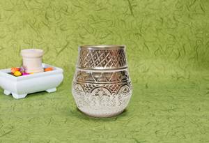 La mayoría elegante de venta al por mayor compra a granel en línea en la India a bajo precio redondo lindo Metal oro jardineras para plantas de jardín de interior Dec - Product Image 4