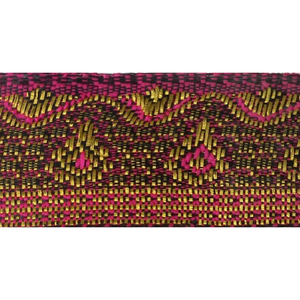 Accesorios para ropa y procesamiento, pretina elástica plana tejida de ancho personalizado, banda elástica Jacquard de poliéster para tirantes - Product Image 3