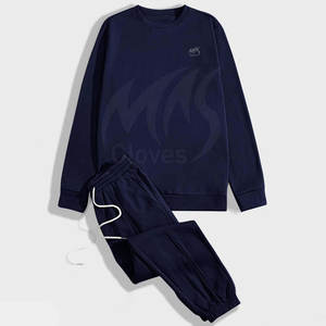 2024 dernier Style conception personnalisée hommes coupe ajustée hommes survêtement sur mesure hommes Jogging costume - Product Image 1