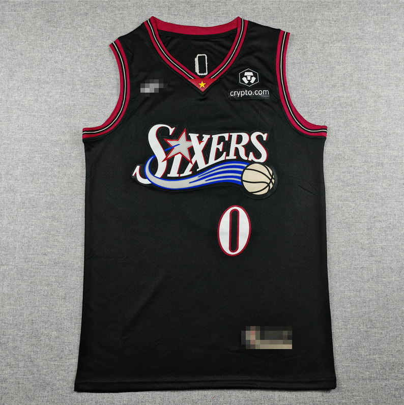 Black #0 SIXERS
