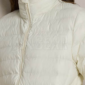 Warm And Lightweight <b>Women</b> Puffer Jacket For Casual Outings With Trendy Winter Style And Comfortable Fit For Cold <b>Weather</b> - Product Image 6