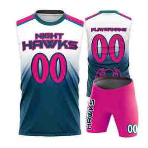 2024 Premium Custom Men's 7v7 Conjuntos de uniformes transpirables de alta calidad Precio al por mayor Diseñado y fabricado en Pakistán - Product Image 5