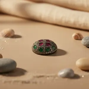 Cuentas de Piedras Preciosas de Rubí, Esmeralda y Turmalina de Alta Calidad, Corte Liso, Regalos Únicos para Joyería, Tamaños de 2mm y 3mm, Colores Verde y Amarillo - Product Image 2