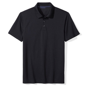 Nouveautés : Chemises en tricot solide de qualité supérieure pour hommes avec logo personnalisé et coupe confortable - Product Image 1