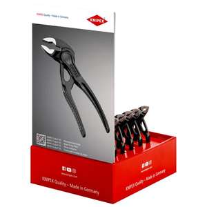 Knipex Counter Display for Cobra XS Pipe Wrench and Water Pump <b>Pliers</b> <b>Set</b> 12-Piece Professional Tool Kit - Product Image 3