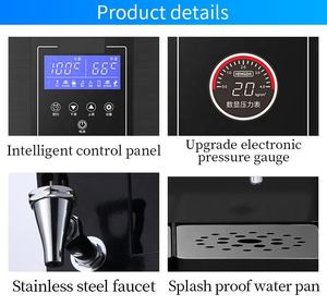 Máquina Comercial Automática de Vapor y Agua Caliente, <span class=keywords><strong>Calentador</strong></span> de Bebidas con Control de Temperatura Dual, Espumador de Leche Multiusos - Product Image 4